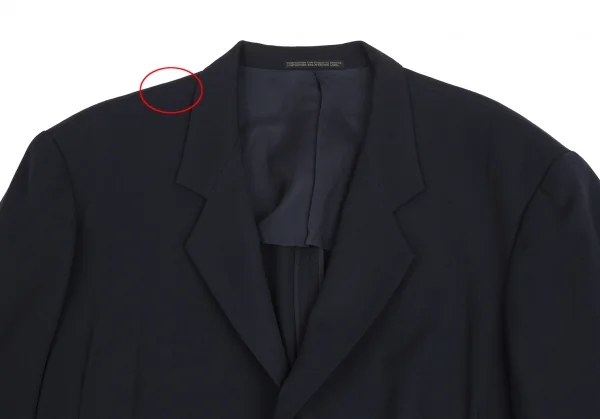 ヨウジヤマモト プールオムYohji Yamamoto POUR HOMME ウールギャバ