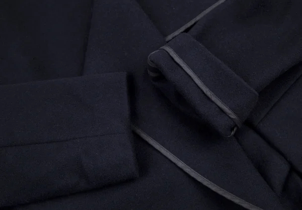 コムデギャルソンCOMME des GARCONS セーラーカラーボタンレスウール