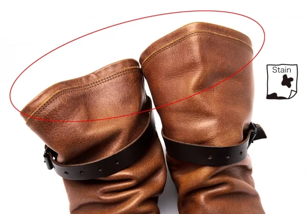 トリッペンtrippen BOMB ボム レザーベルトショートブーツ 茶37(24cm位