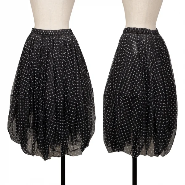 コムデギャルソンCOMME des GARCONS ドットプリントチュールバルーン