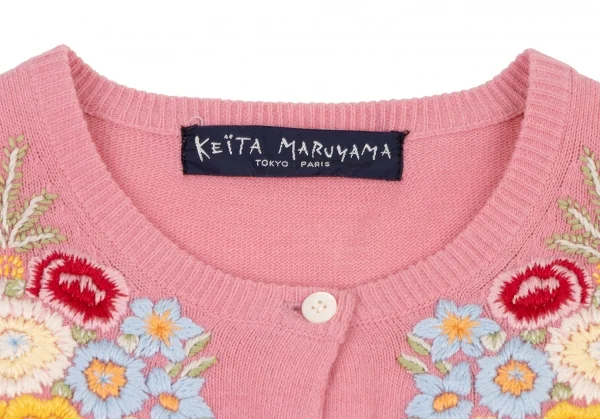 KEITA MARUYAMA ケイタマルヤマ 刺繍 カーディガン 90's ラム KEITA
