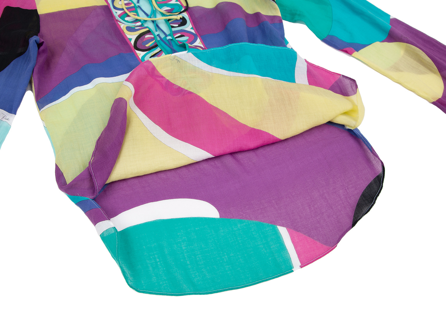 エミリオプッチ EMILIOPUCCI ハーフコート ウール 38 グリーン