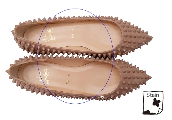 クリスチャンルブタンChristian Louboutin PIGALLE SPIKES スタッズ