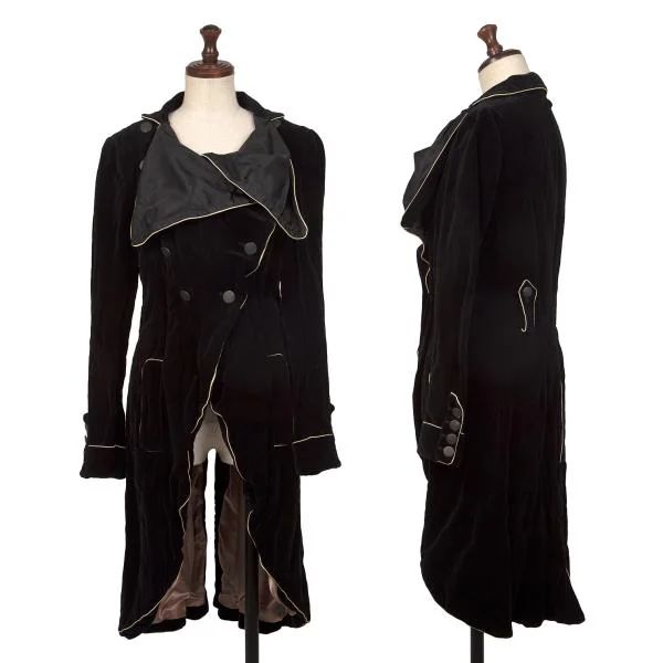 ジャンポールゴルチエJean Paul GAULTIER パイピングコルセットベロア