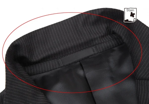 バーバリー ブラックレーベルBURBERRY BLACK LABEL ウールピン