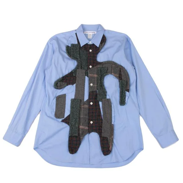 コムデギャルソン シャツCOMME des GARCONS SHIRT ツィードパッチ