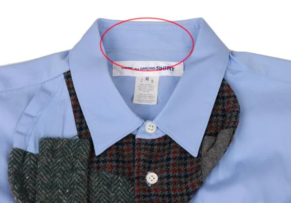 コムデギャルソン シャツCOMME des GARCONS SHIRT ツィードパッチ