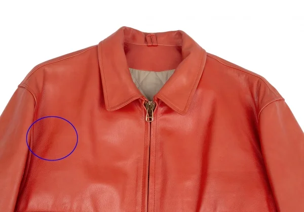 Yohji Yamamoto POUR HOMME 6.1 THE MEN Mermaid Print Leather Jacket