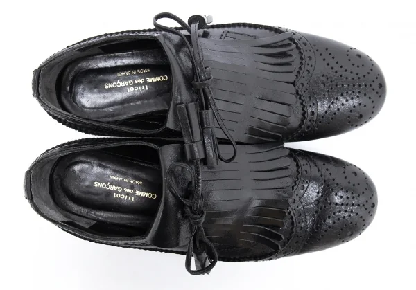 トリココムデギャルソンtricot COMME des GARCONS レザータッセル