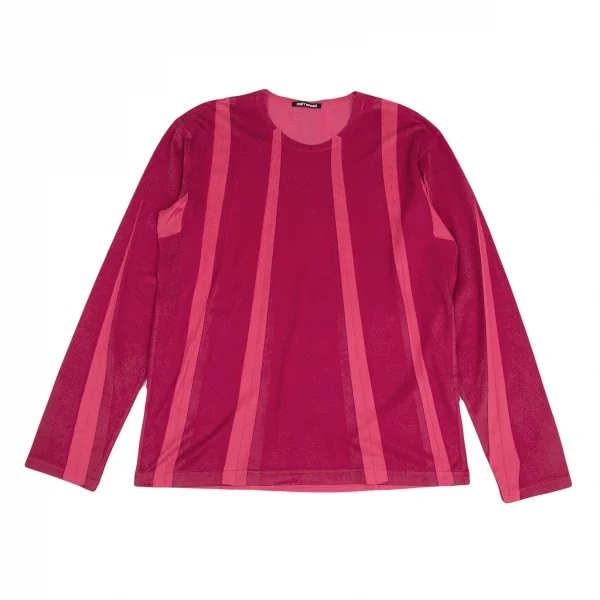 イッセイミヤケ メンISSEY MIYAKE MEN プリーツストライププリント