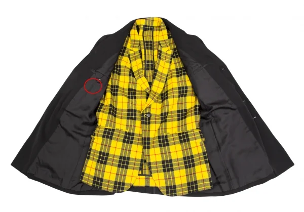 コムデギャルソンCOMME des GARCONS タータンチェックレイヤード