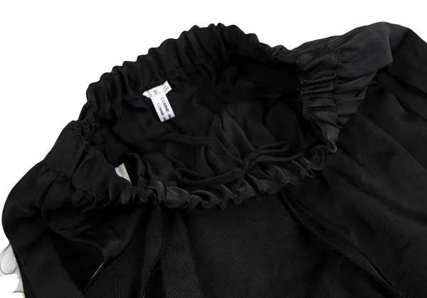 コムコム コムデギャルソンCOMME des GARCONS ナイロン断ち切り