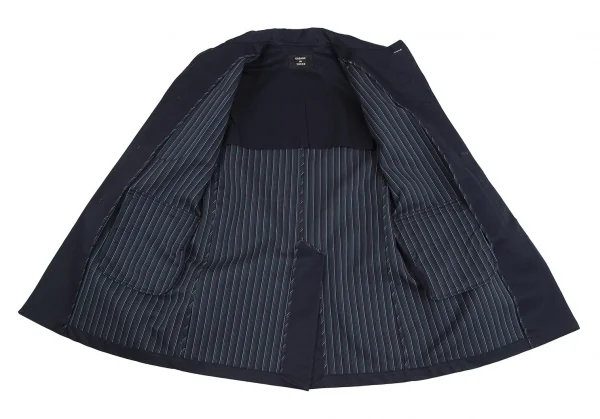 カバンドズッカCABANE de ZUCCA コットン裏ストライプステンカラー