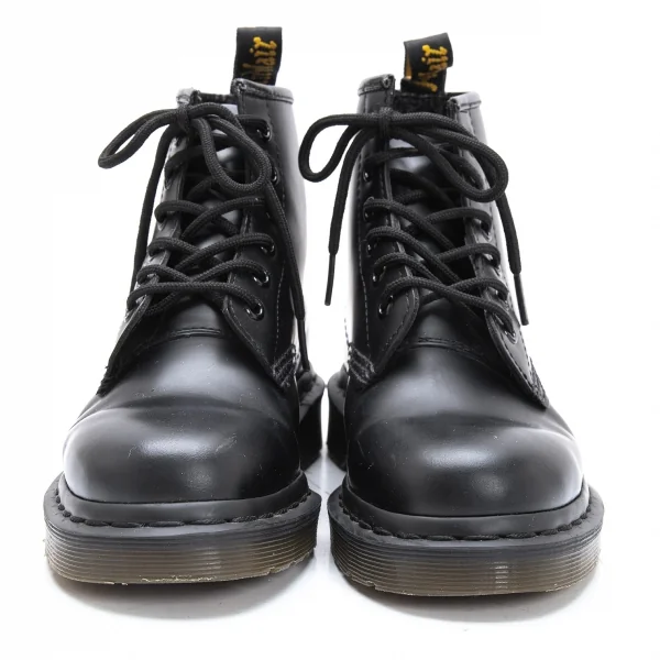 ドクターマーチンDr.Martens 6ホールレザーブーツ 黒36(22cm) (K-124698)