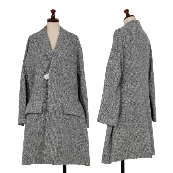 コムデギャルソンCOMME des GARCONS ホームスパンツイード2次元コート