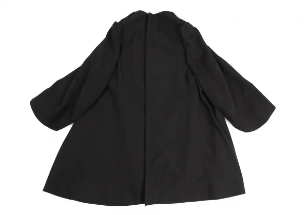 コムデギャルソンCOMME des GARCONS ウールギャバラウンドカラー2次元