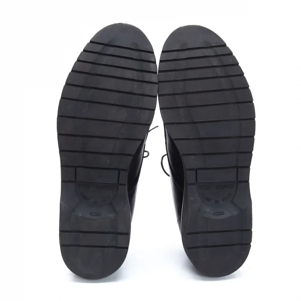 ジョルジオ アルマーニGIORGIO ARMANI レザーローカットシューズ 黒8 1