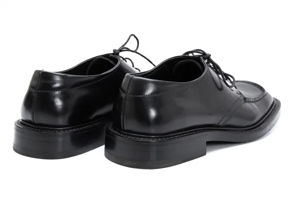 プラダPRADA スクエアトゥレザーシューズ 黒5 1/2(24.5cm位) (K-125904)