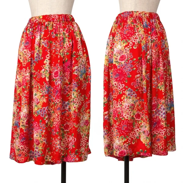 コムコム コムデギャルソンCOMME des GARCONS ポリフラワープリント