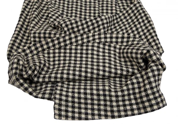 トリココムデギャルソンtricot COMME des GARCONS変形ギンガムチェック