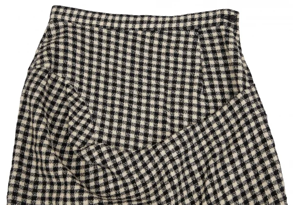 トリココムデギャルソンtricot COMME des GARCONS変形ギンガムチェック