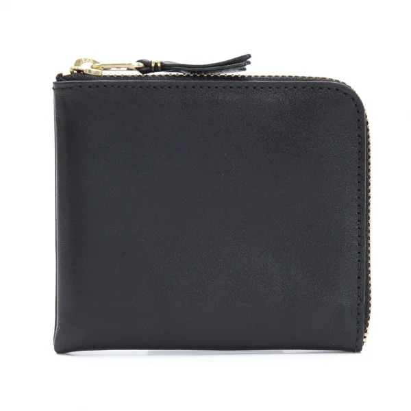 コムデギャルソンCOMME des GARCONS L字ジップレザー財布 黒 (K-126816)