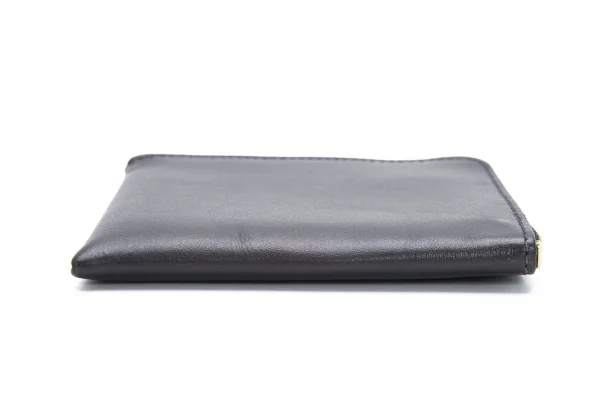 コムデギャルソンCOMME des GARCONS L字ジップレザー財布 黒 (K-126816)