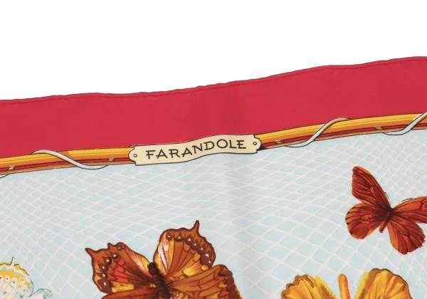 エルメスHERMES カレ90 プロヴァンス地方の踊り スカーフ マルチ (K