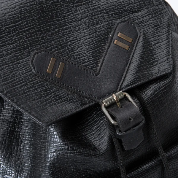 ジャンポールゴルチエJean Paul GAULTIER フラップリュックサック 黒