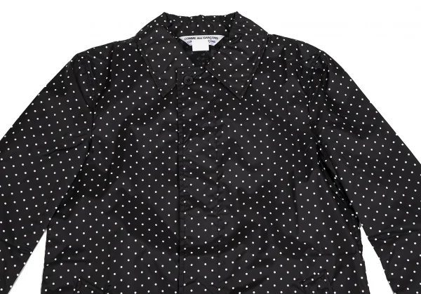 コムコム コムデギャルソンCOMME des GARCONS ナイロンドットステン