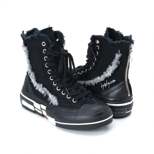 ヨウジヤマモト×ヴェセルYohji Yamamoto × Vessel 裁ち切りハイカット