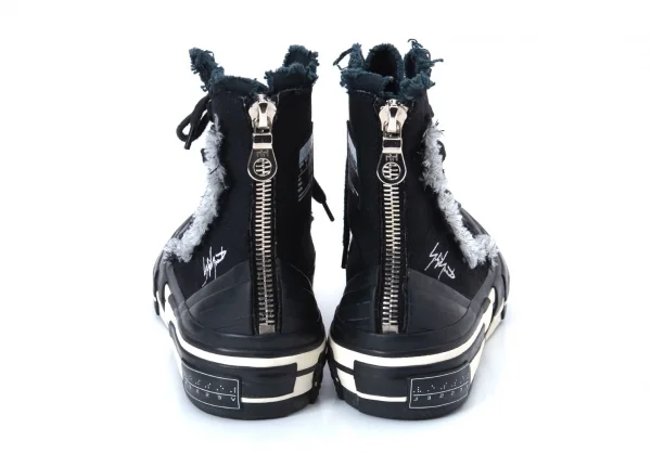 ヨウジヤマモト×ヴェセルYohji Yamamoto × Vessel 裁ち切りハイカット