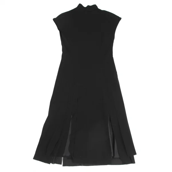 ヴィヴィアンタムVIVIENNE TAM フラワー刺繍パワーネット切替