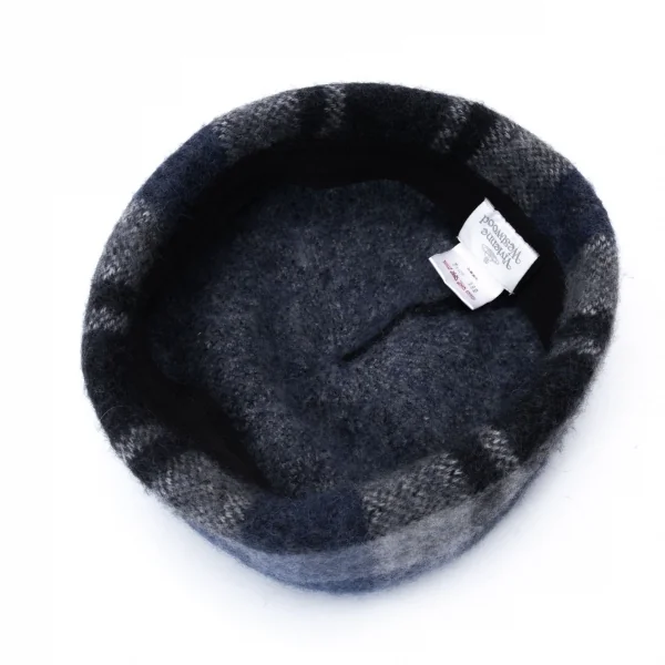 ヴィヴィアンウエストウッドVivienne Westwood シャギーチェックベレー