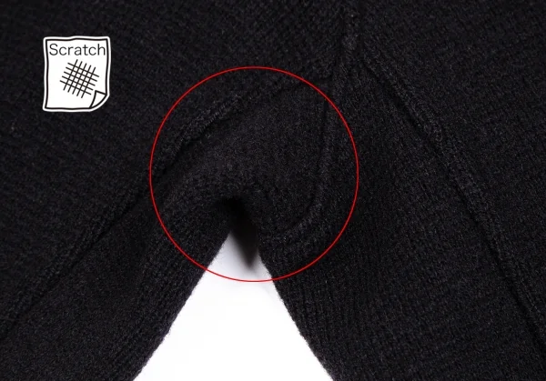 ニールバレットNeil Barrett ダブルニットジャケット 黒XS (K-128803)