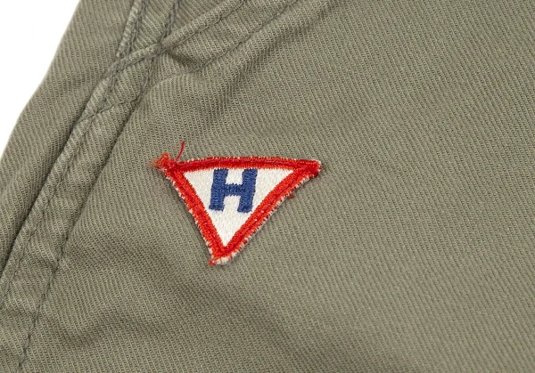 ヒステリックグラマーHYSTERIC GLAMOUR ワッペンミリタリーサロペット