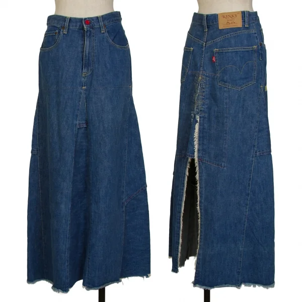 ヒステリックグラマーHYSTERIC GLAMOUR KINKY JEANS リメイクデニム