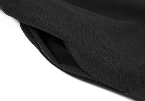 コムデギャルソンCOMME des GARCONS ウールギャバペンギンパンツ 黒S