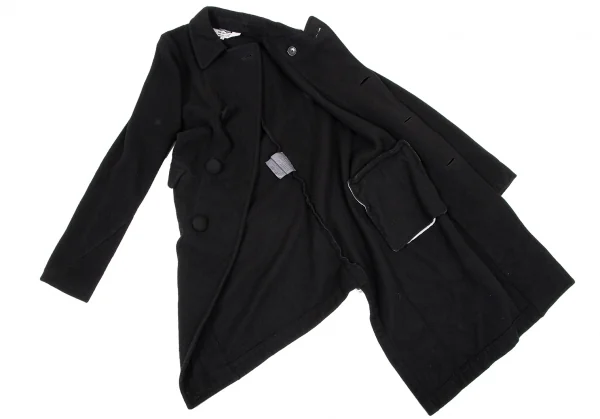 コムデギャルソンCOMME des GARCONS 製品染めウールナイロンツイスト