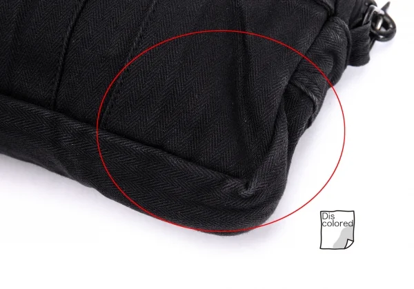 ポーターPORTER キャンバスショルダーバッグ 黒 (K-131986)