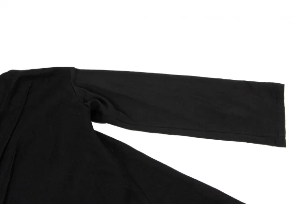 ヨウジヤマモト ファムYohji Yamamoto FEMME ウール袖切替ストール