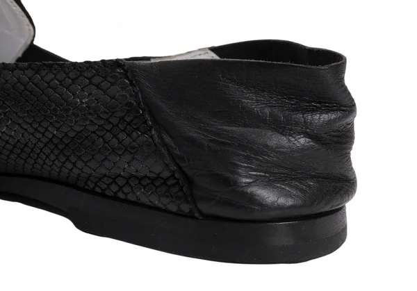 アレキサンダーマックイーンAlexander McQUEEN レザースリッポン