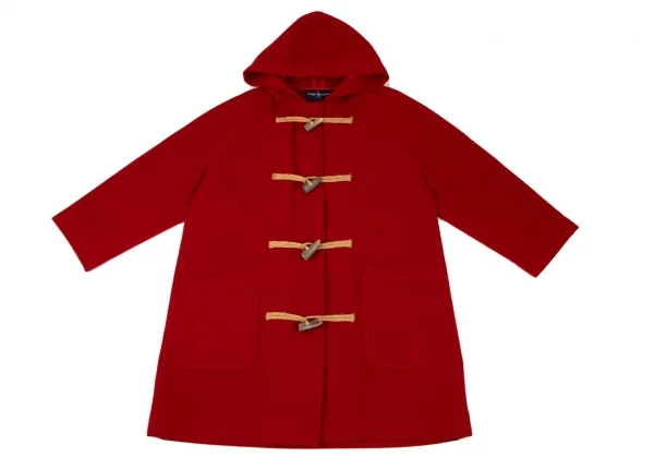 ラルフローレンRALPH LAUREN ウールダッフルコート 赤9 (K-132520)