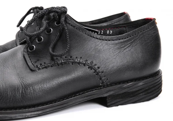 イッセイミヤケメンISSEY MIYAKE MEN ステッチ切替デザインレザー