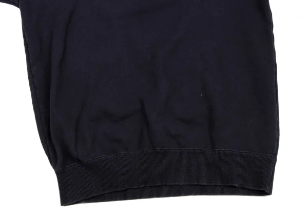 イッセイミヤケISSEY MIYAKE I.S. コットンバックロゴスウェット 紺9