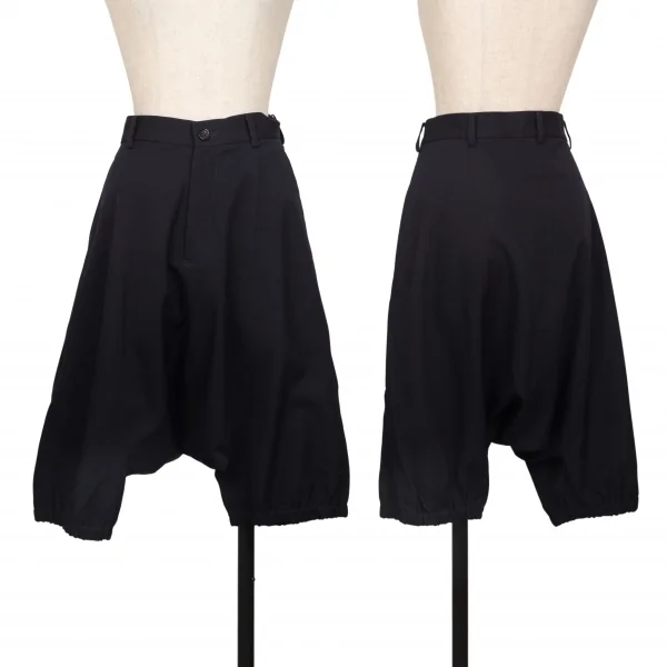 コムコム コムデギャルソンCOMME des GARCONS ウールサルエルショーツ