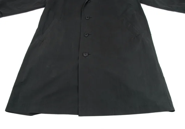 イッセイミヤケISSEY MIYAKE WINDCOAT ショールカラーコート 緑XS (K