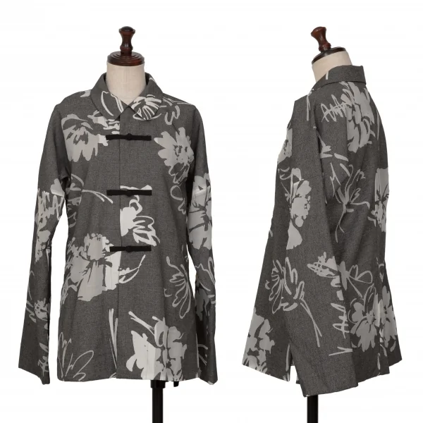 トリココムデギャルソンtricot COMME des GARCONS 花柄オパール