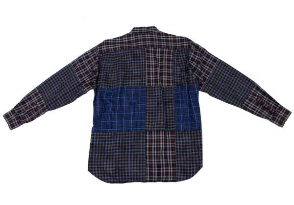 コムデギャルソンシャツCOMME des GARCONS SHIRT マルチチェックパッチ