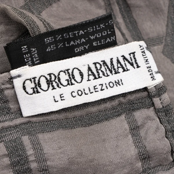 ジョルジオ アルマーニGIORGIO ARMANI LE COLLEZIONI シルクウール
